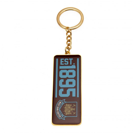 West Ham United Keyring EST