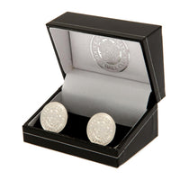 Leicester City Silver Plated Formed Cufflinks