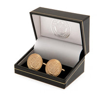 Leicester City Gold Plated Cufflinks