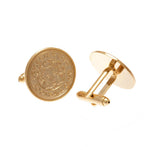 Leicester City Gold Plated Cufflinks