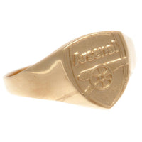 Arsenal 9ct Gold Crest Ring Small