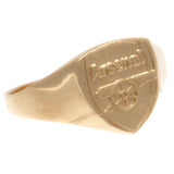 Arsenal 9ct Gold Crest Ring Large