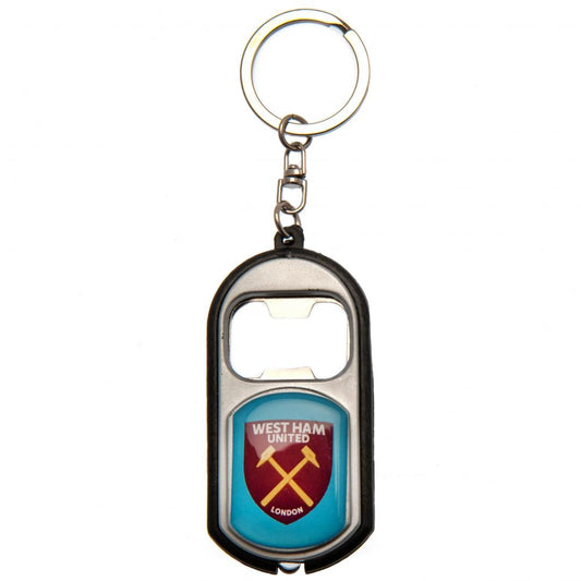 West Ham United Keyring Torch Bottle Opener