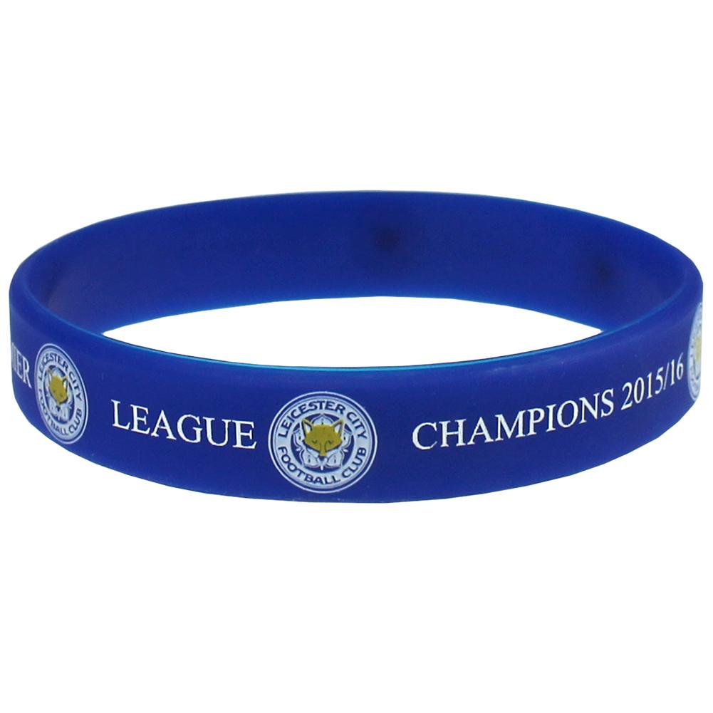 Leicester City Silicone Wristband Champions