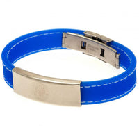 Leicester City Stitched Silicone Bracelet BL