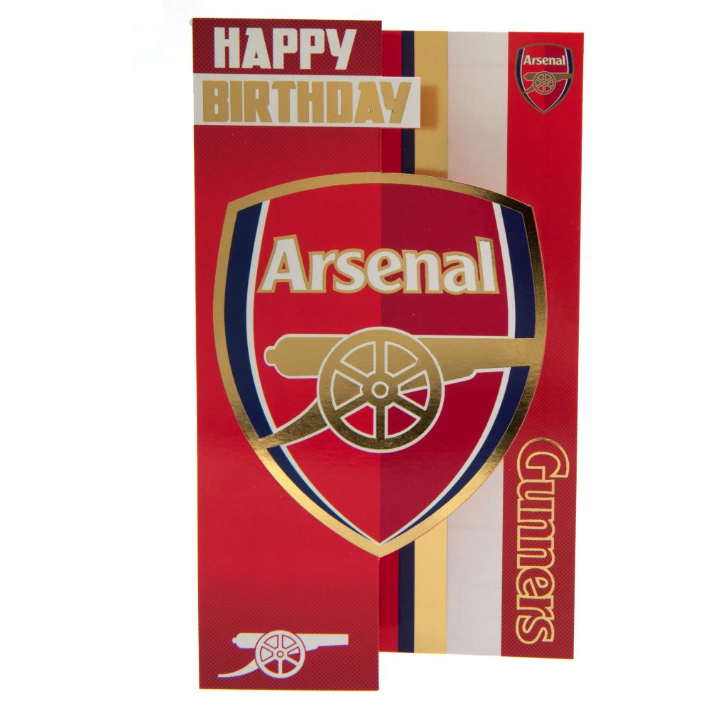 Arsenal Birthday Card