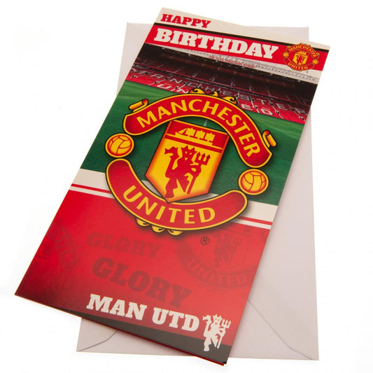 Manchester United Birthday Card