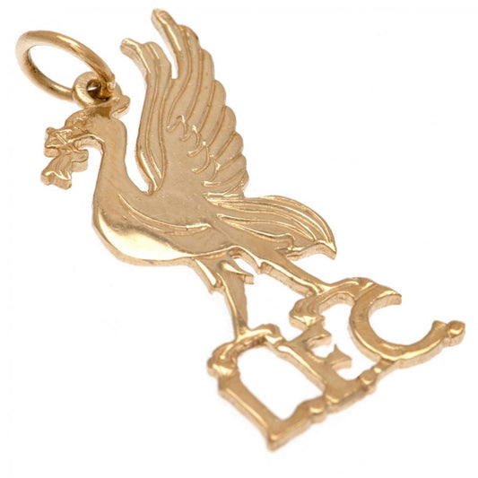 Liverpool 9ct Gold Pendant Liverbird Medium