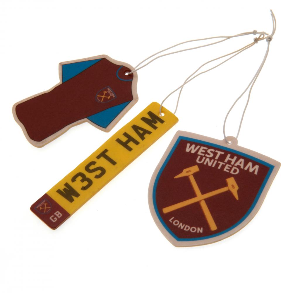 West Ham United 3pk Air Freshener