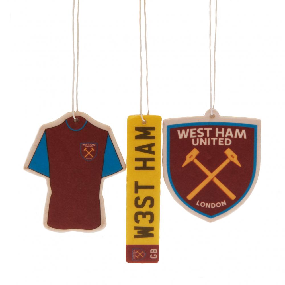 West Ham United 3pk Air Freshener