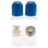 Manchester City 2pk Feeding Bottles