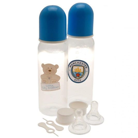 Manchester City 2pk Feeding Bottles