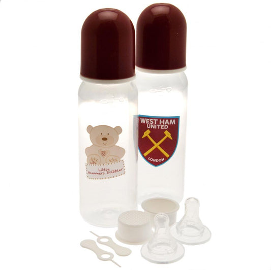 West Ham United 2pk Feeding Bottles