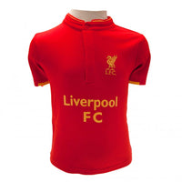 Liverpool Shirt &amp; Short Set 3/6 mths GD