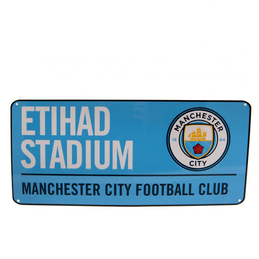 Manchester City Street Sign BL