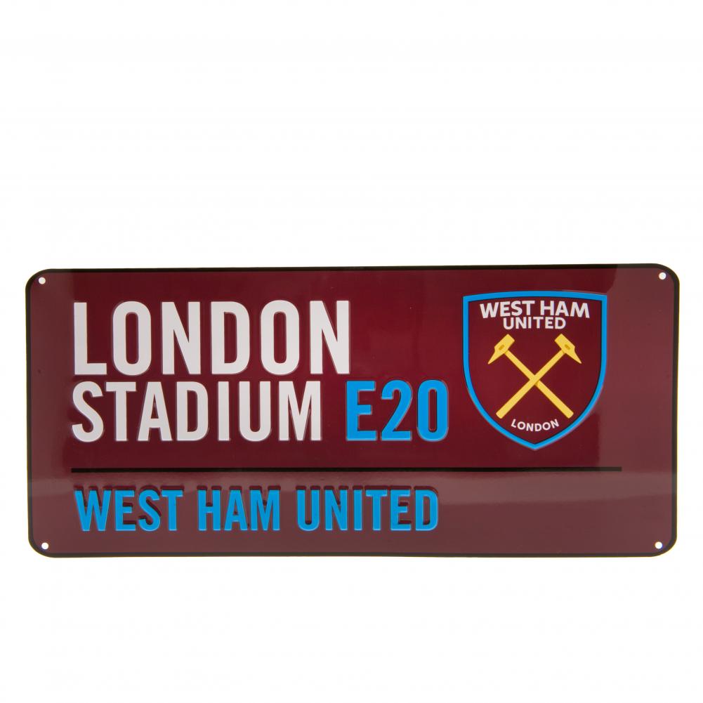 West Ham United Street Sign CL