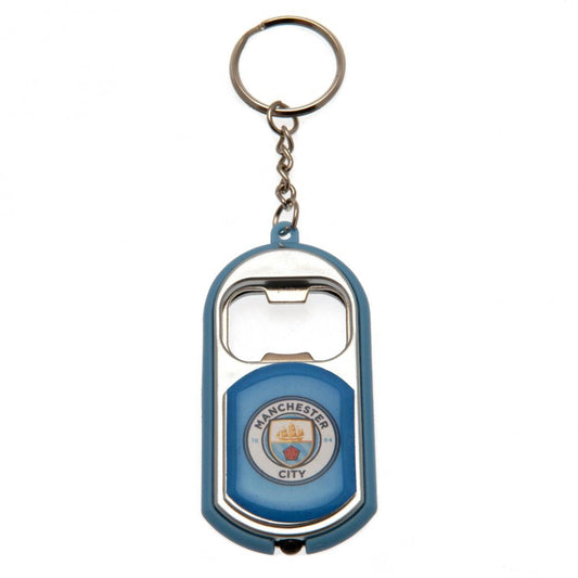 Manchester City Keyring Torch Bottle Opener