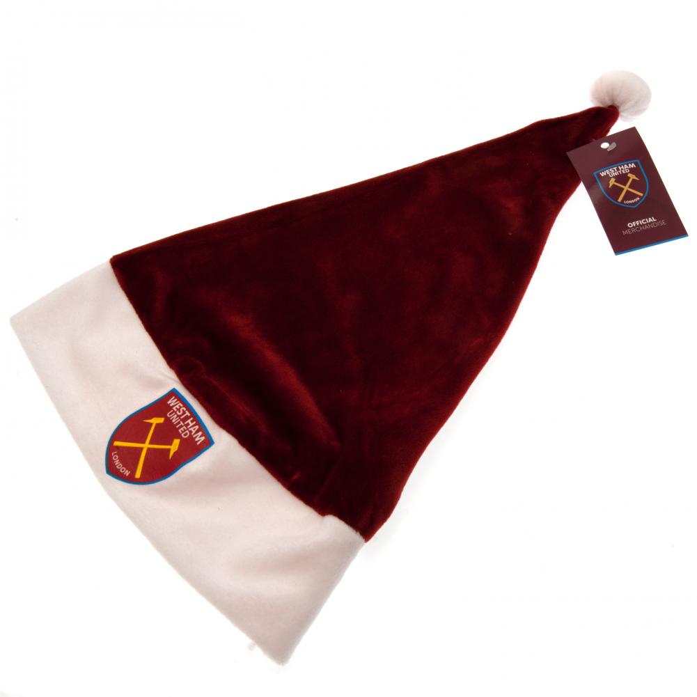 West Ham United Santa Hat