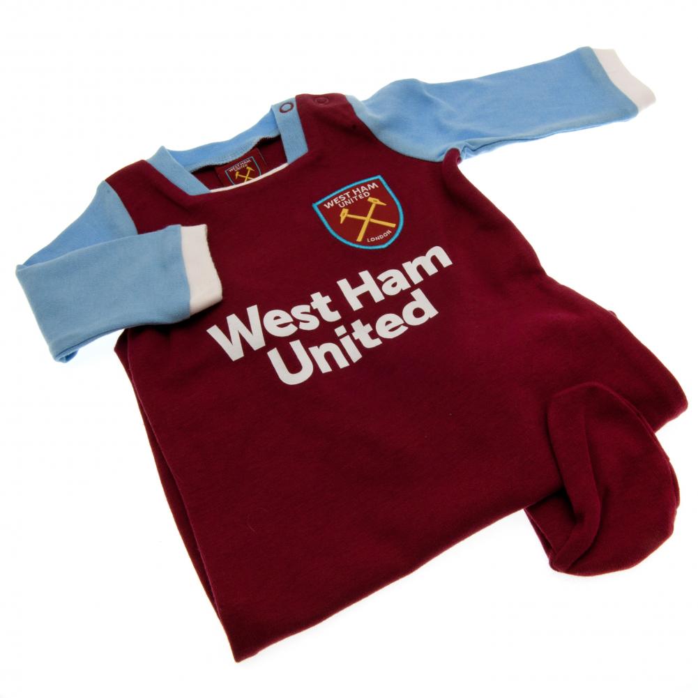 West Ham United Sleepsuit 9/12 mths