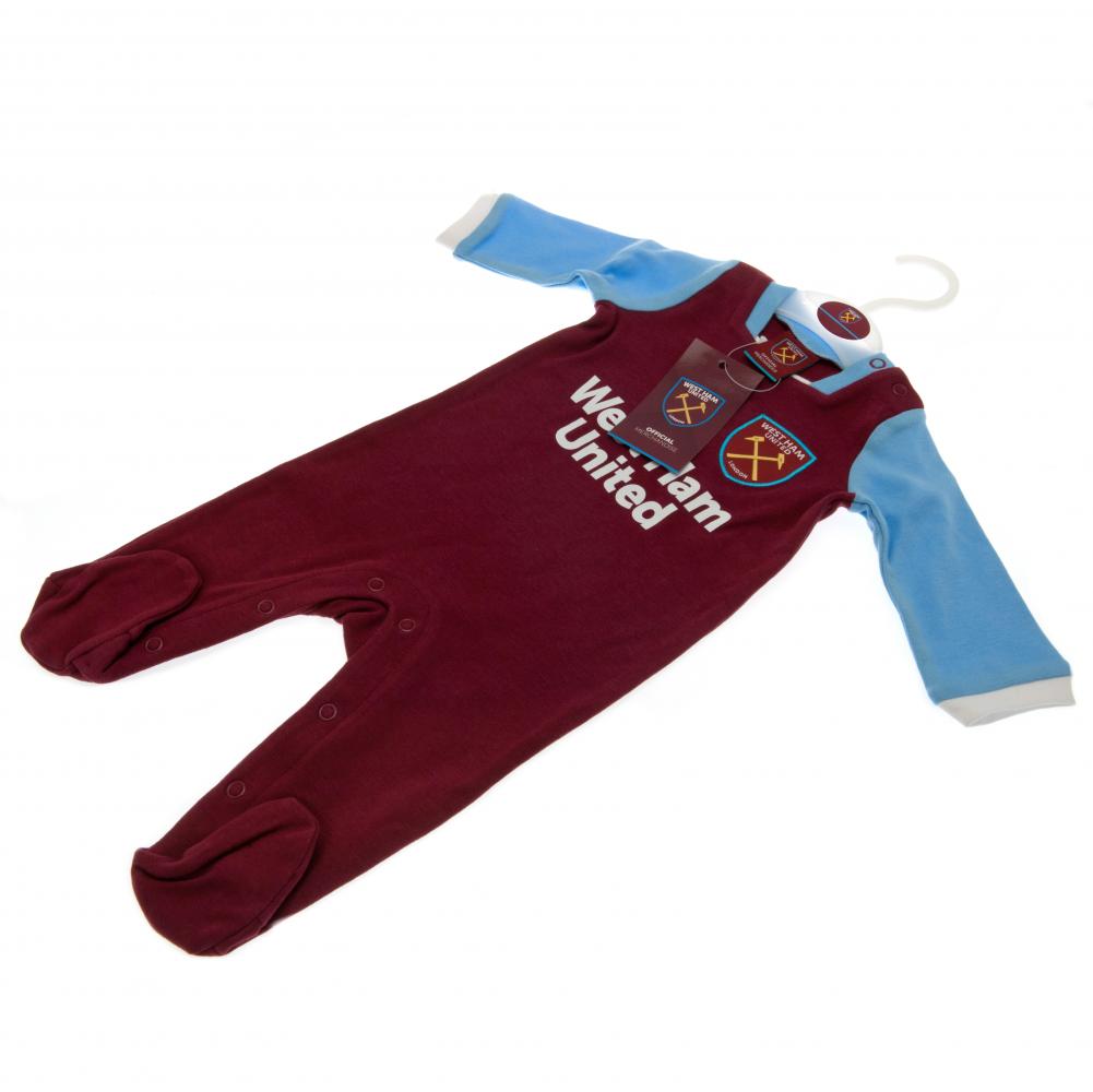 West Ham United Sleepsuit 9/12 mths