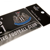 Newcastle United Street Sign BK