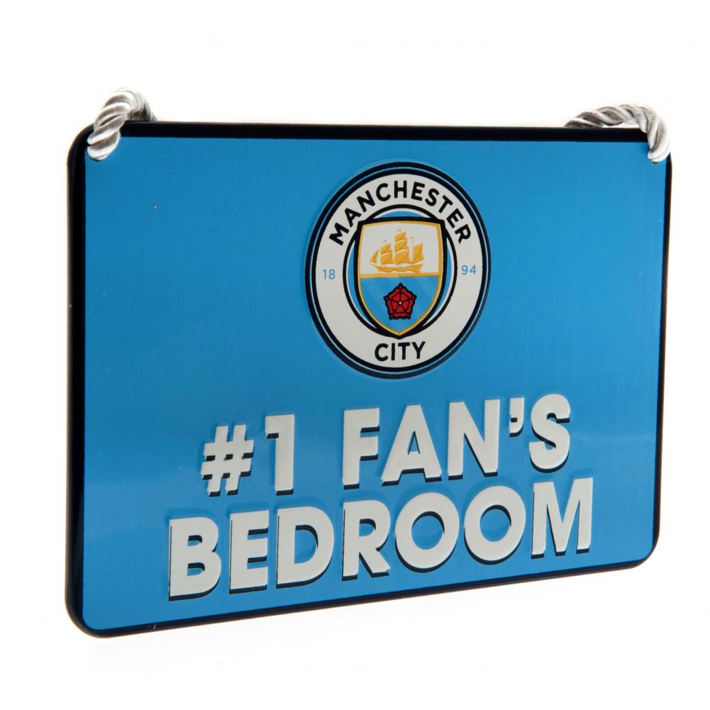 Manchester City Bedroom Sign No1 Fan