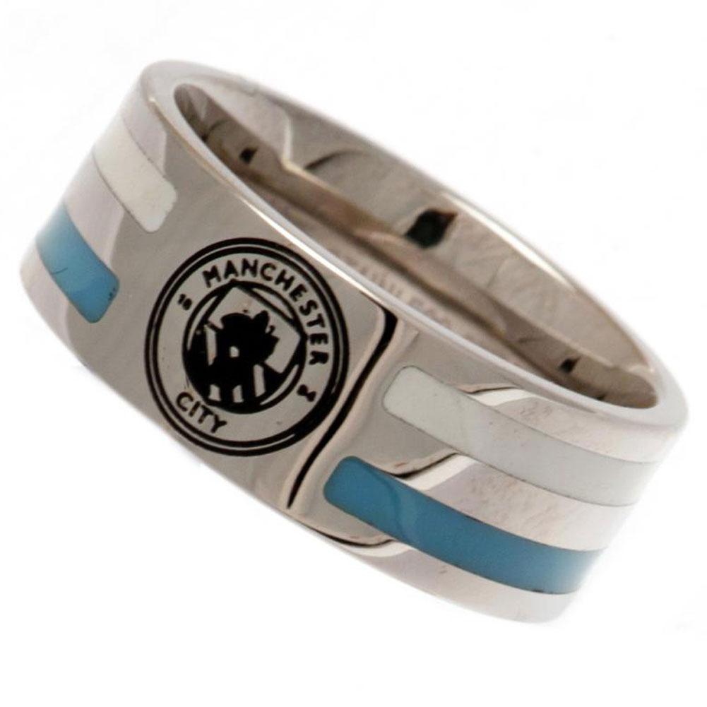 Manchester City Colour Stripe Ring Large