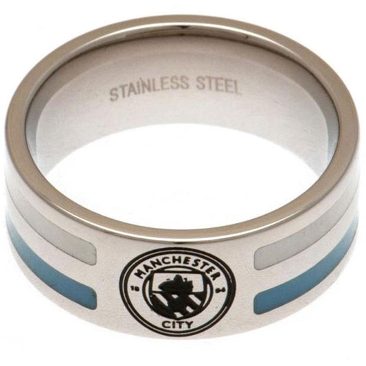 Manchester City Colour Stripe Ring Medium