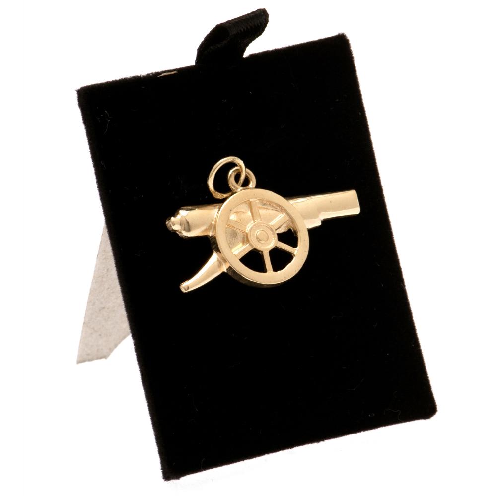 Arsenal 9ct Gold Pendant Cannon