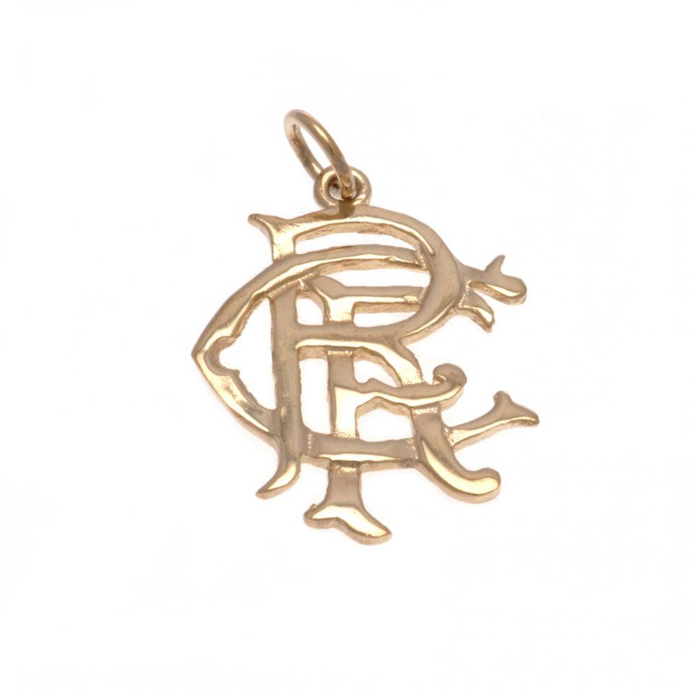 Rangers 9ct Gold Pendant Medium