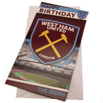 West Ham United Birthday Card