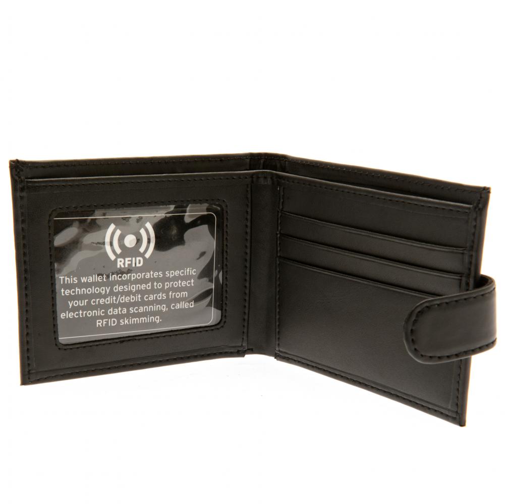 West Ham United rfid Anti Fraud Wallet