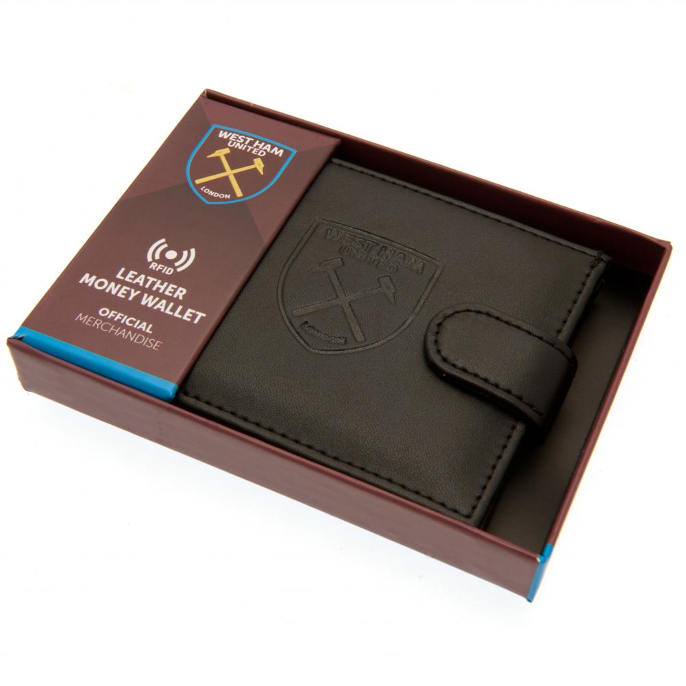 West Ham United rfid Anti Fraud Wallet