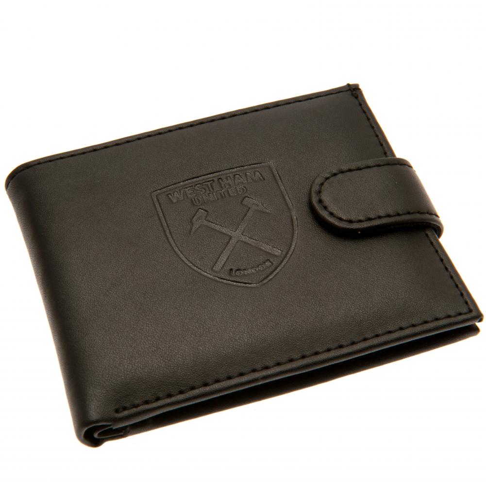 West Ham United rfid Anti Fraud Wallet