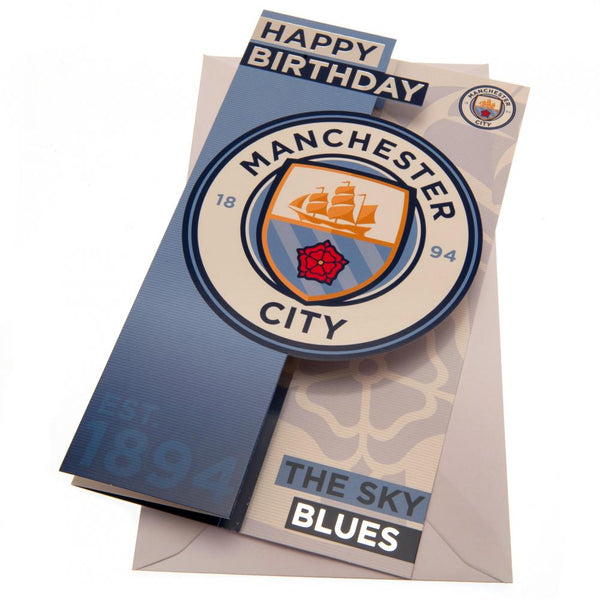 Manchester City Birthday Card