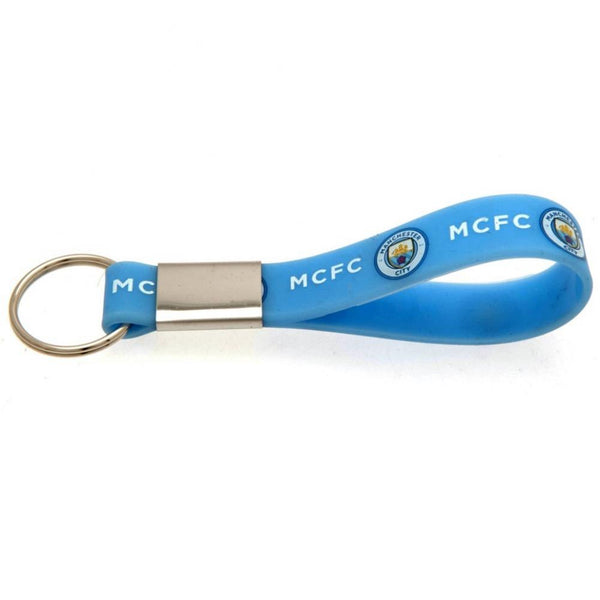 Manchester City Silicone Keyring