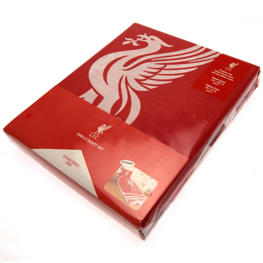 Liverpool Single Duvet Set PL