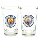 Manchester City 2pk Shot Glass Set
