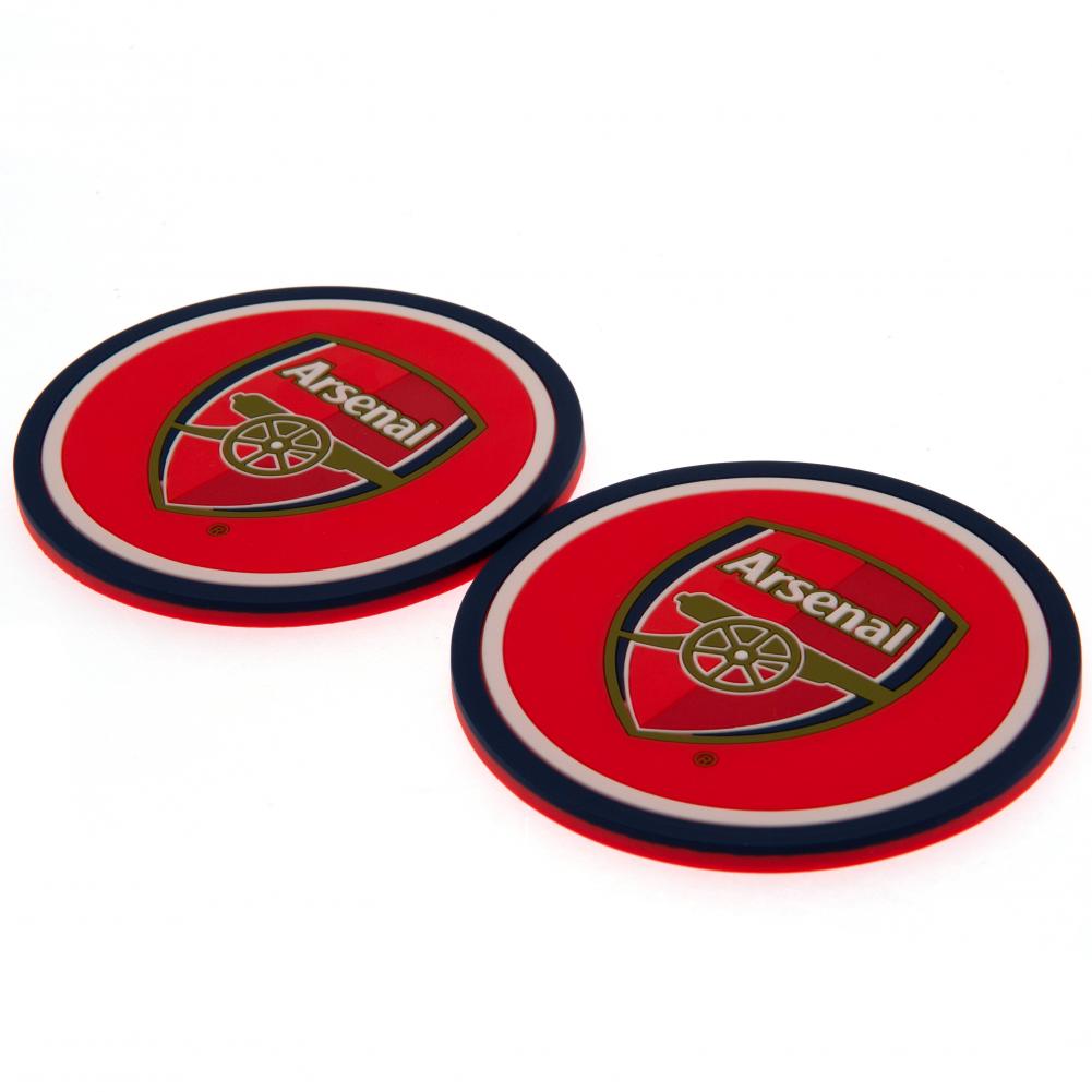 Arsenal 2pk Coaster Set