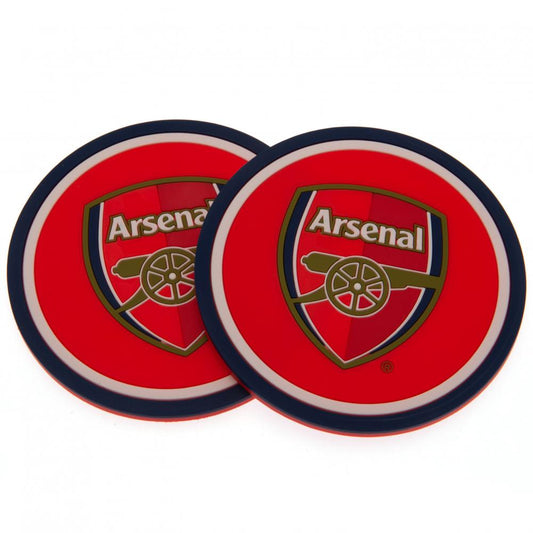 Arsenal 2pk Coaster Set