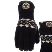 Manchester City Knitted Gloves Adult