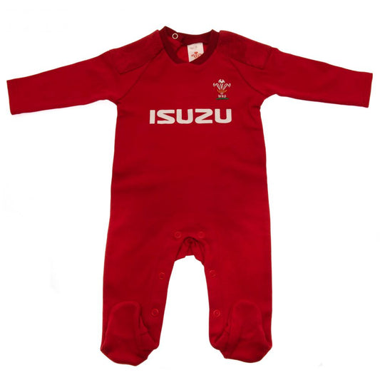 Wales Rugby Sleepsuit 9/12 mths PS