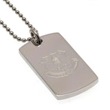 Everton Engraved Dog Tag &amp; Chain