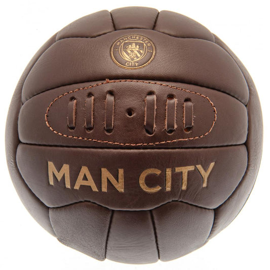 Manchester City Retro Heritage Football