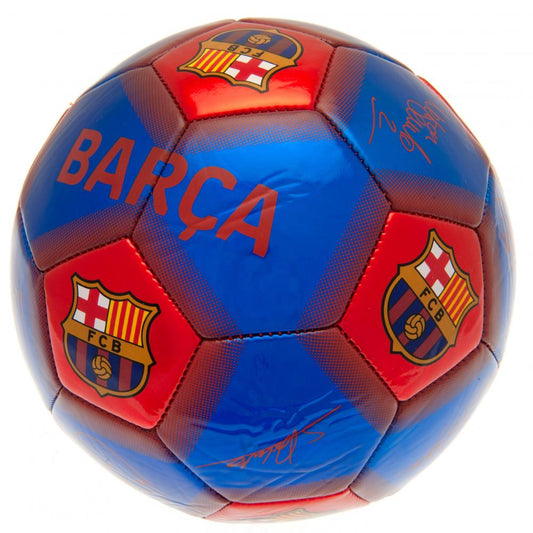 Barcelona Football Signature