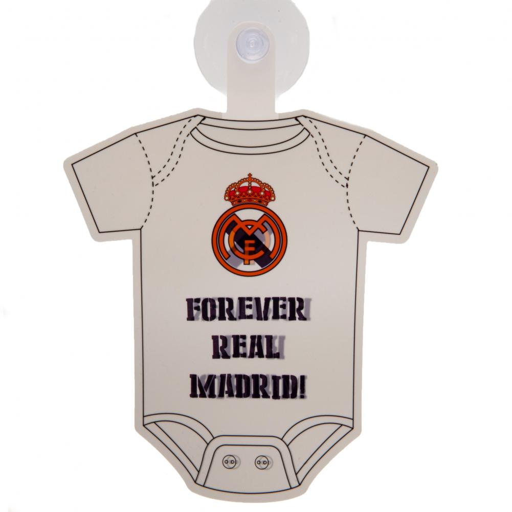 Real Madrid Baby On Board Sign