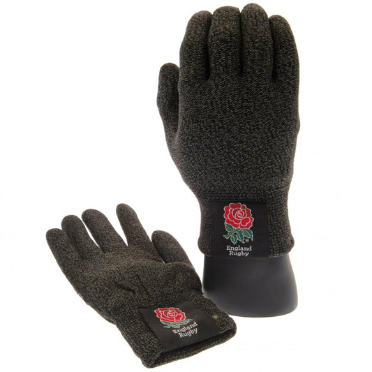 England Rugby Luxury Touchscreen Gloves Youths