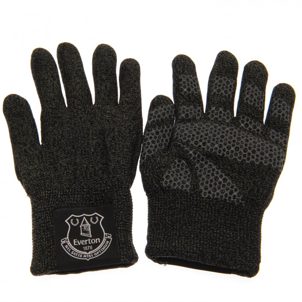 Everton Luxury Touchscreen Gloves Youths