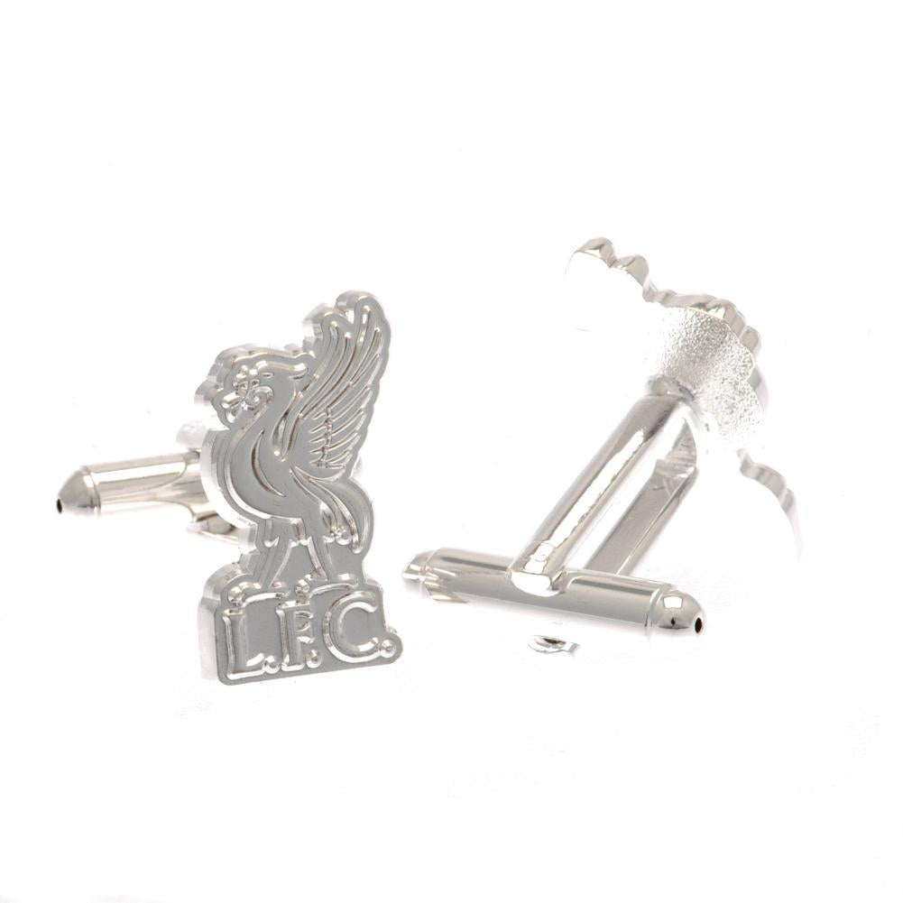 Liverpool Silver Plated Formed Cufflinks LB