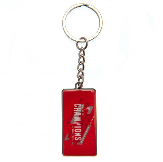 Liverpool Champions Of Europe Keyring